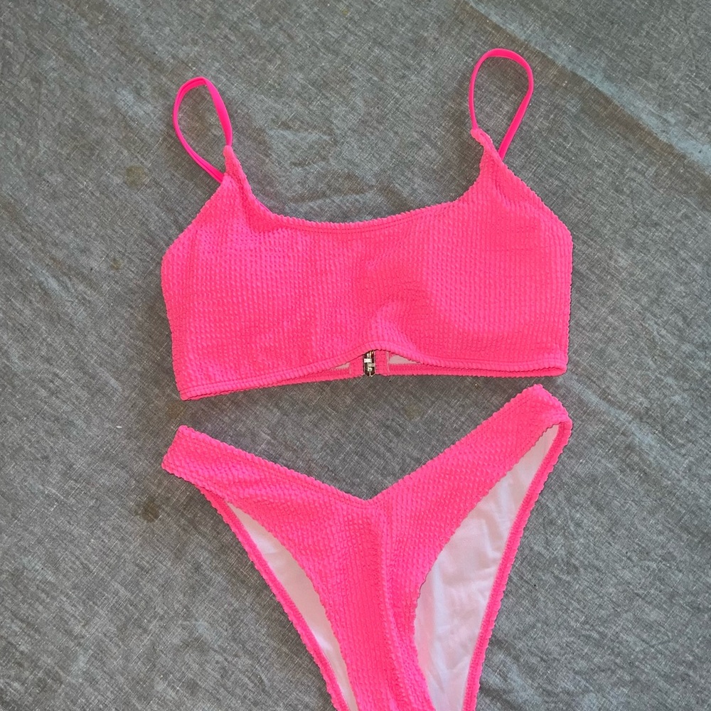 Pink Swimsuit Set